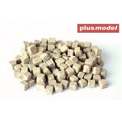 PAVING STONES - SMALL SANDSTONE - 1/35 SCALE - PLUS MODEL 138 - FOR AREA 15X10 CM